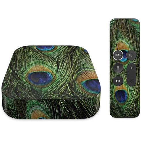 Peacock Animal Print Apple TV Skin